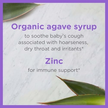 Zarbee's Baby Cough Syrup with Organic Agave for Kids