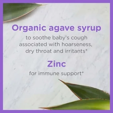 Zarbee's Baby Cough Syrup with Organic Agave for Kids