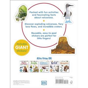 Ultimate Sticker Book: Volcano: More Than 250 Reusable Stickers