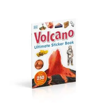 Ultimate Sticker Book: Volcano: More Than 250 Reusable Stickers