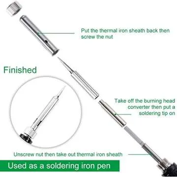 Vastar Wood Burning kit - Wood Burning Tools, with Adjustable Temperature Soldering Pyrography Wood Burning Pen