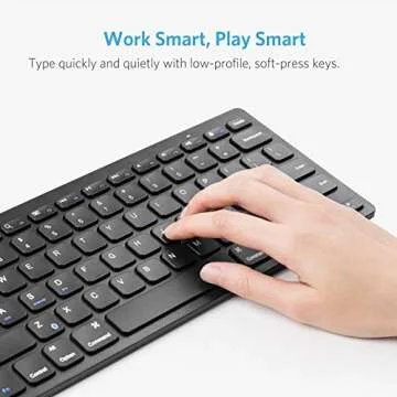 XINKSD Ultra-Slim Bluetooth Keyboard for iPads