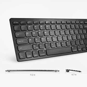 XINKSD Ultra-Slim Bluetooth Keyboard for iPads