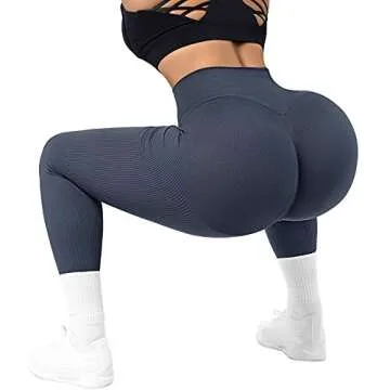 OMKAGI Scrunch Butt Lifting Leggings for Women