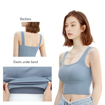 Eleplus Comfy Cami Bra Pack for Women – Yoga & Lounge