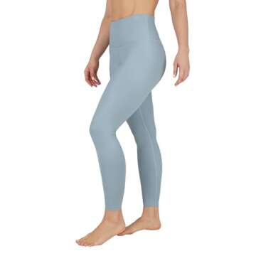 High Waisted Tummy Control Faux Leather Leggings for Women