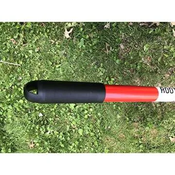 ROOT ASSASSIN One Shot Garden Shovel - 60" Straight Handle, Winged Back Shovel, Dig Deeper and Easier, Holds More Dirt, Larger Surface Area for You Foot (60" Long Handle Wing Shovel)