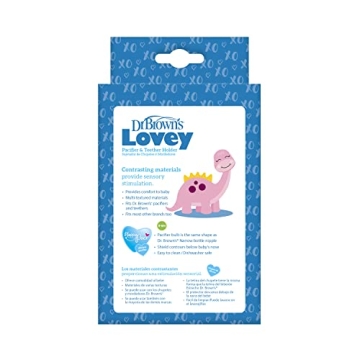 Dr. Brown's Dinosaur Baby Lovey Pacifier Teether Holder