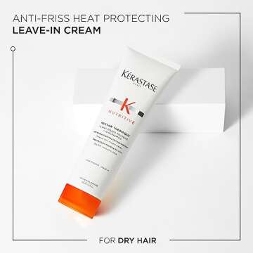 Heat Protecting Leave-In Cream for Medium to Thick Hair