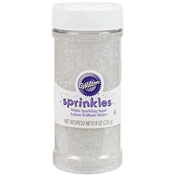 Sugar Sprinkles 8oz-White