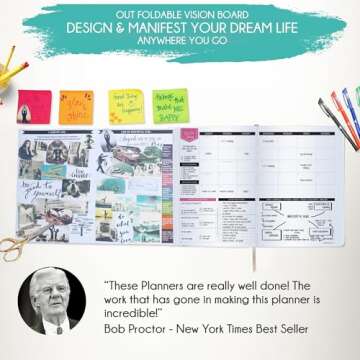 Law of Attraction Planner 2025 | Goal Setting & Gratitude Journey