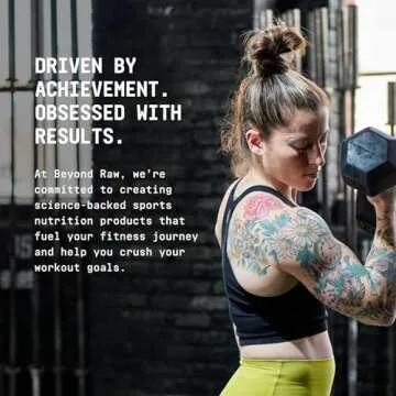 BEYOND RAW LIT | Clinically Dosed Pre-Workout Powder | Contains Caffeine, L-Citrulline, Beta-Alanine, and Nitric Oxide | Jolly Rancher Watermelon | 30 Servings