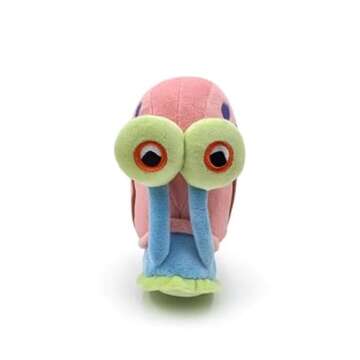 Youtooz Gary the Snail Stickie in 6", Magnetic and Soft YouTooz Spongebob Squarepants Collectible Ga...