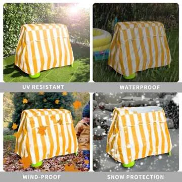 Durable Water Table Cover for Toddlers 1-3 - Weather Resistant