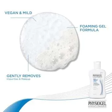 Physiogel Daily Moisture Therapy Facial Cleanser, PH balanced, Hydrating, Gentle Face Wash for Dry, Normal & Sensitive Skin - Low Irritant, Strengthening Skin Barrier, Korean Skin Care for Men & Women