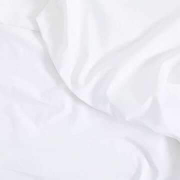 Brooklinen Luxury Percale Duvet Cover - 100% Cotton, King/California King Size in White with Extra-Long Corner Ties and Button Closure | Best Sheets for Hot Sleepers