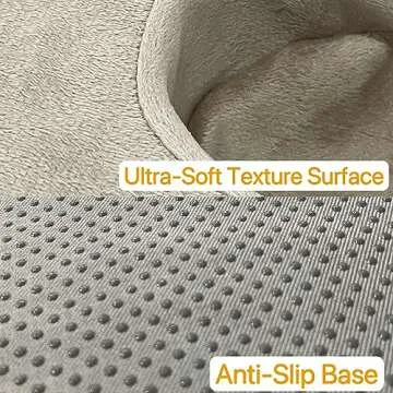 Couch Cup Holder Pillow for Drinks and Remotes