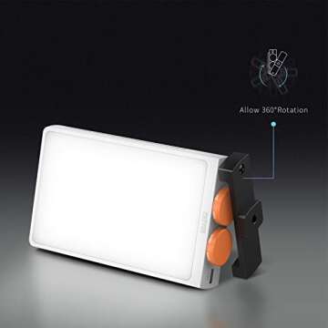 ZHIYUN FIVERAY M40 40W Mini LED Video Light, 2700K ~ 6200K, 14000 LUX Pocket Light for Studio Photography, Live Streaming, Vlogging and Portrait