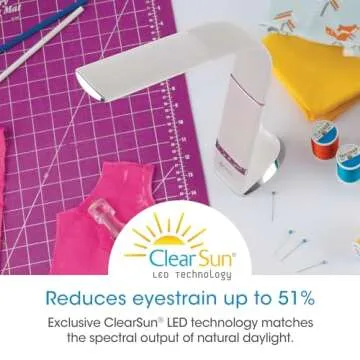 OttLite Recharge LED Desk Lamp - Eye-Friendly & Portable