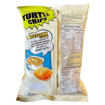 Orion Sweet Corn Flavor Turtle Chips - 3 Pack