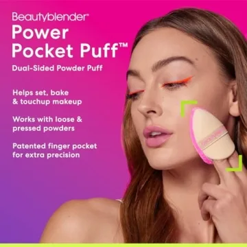 Beautyblender Power Pocket Puff for Flawless Makeup