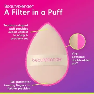 Beautyblender Power Pocket Puff for Flawless Makeup