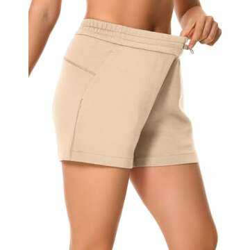 Colorfulkoala Women's High Waisted Ultra Soft Jersey Shorts