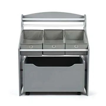 Humble Crew 3-in-1 Kids Bookshelf and Toy Organizer