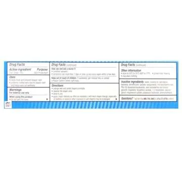 Desitin Daily Defense Baby Cream with Zinc Oxide to Treat, Relieve & Prevent Diaper Rash, Hypoallergenic, Dye, Phthalate & Paraben-Free, 4 Oz