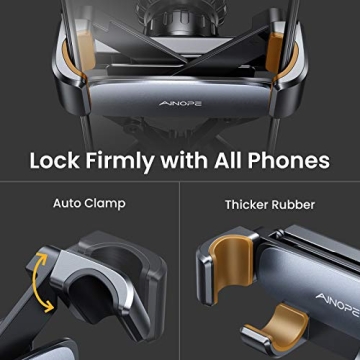 Secure AINOPE Car Phone Mount – Eco-Friendly Holder for All Phones