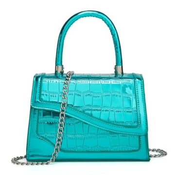 Chic Jusavie Silver Crossbody Bag for Women 2023