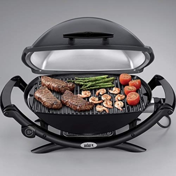 Weber Q2400 Electric Grill in Grey - Compact & Efficient
