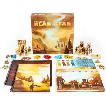 Near and Far: Strategy Adventure Board Game by Red Raven Games