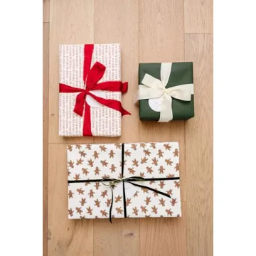 Elegant Merry Market Christmas Wrapping Paper Set