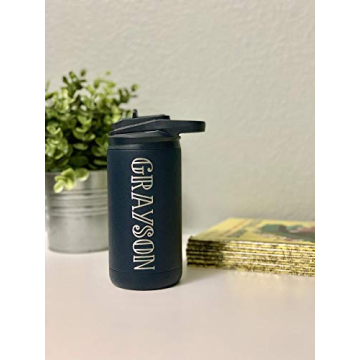 Personalized Kids Insulated Steel Tumbler - 41 Fonts