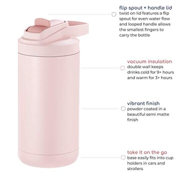 Personalized Kids Insulated Steel Tumbler - 41 Fonts