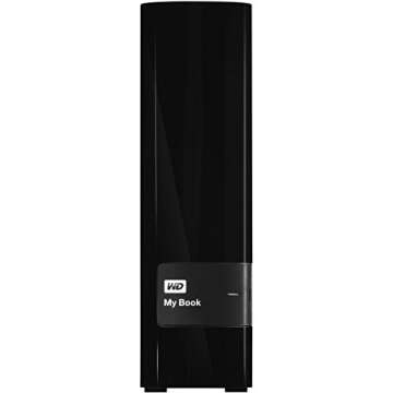 Western Digital My Book USB 3.0 Desktop External HD, Black, 5 TB