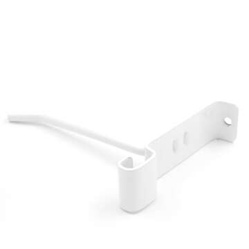 SSWBasics 4 inch White Peg Hook for Wire Grid - Pack of 50 - Durable Grid Wall Accessory - Perfect Gridwall Hooks for Retail, Thrift, Boutique, Garage, Home Organization and Display