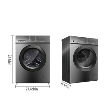 Compact 24 Inch Washer Dryer 5 cu.ft Ventless Steam Care