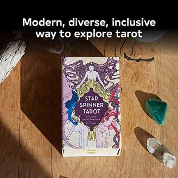 Star Spinner Tarot: (Inclusive, Diverse, LGBTQ Deck of Tarot Cards, Modern Version of Classic Tarot ...