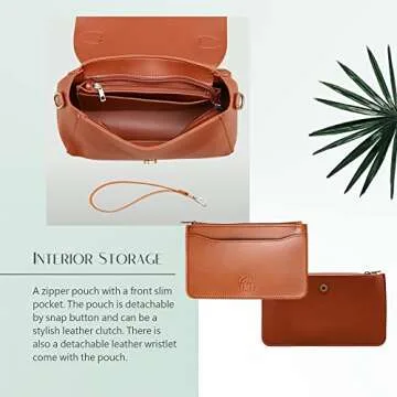 Vintage Vegan Leather Flap Top Handle Bag For Women Olive Green Retro Satchel Casual Purse Simple Shoulder Classic Handbag