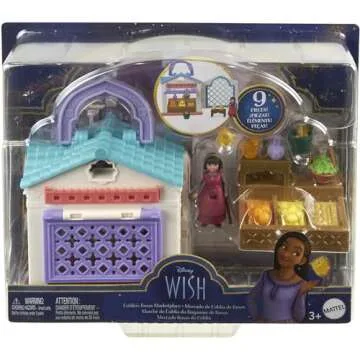 Disney Wish Micro Doll Playset - Dahlia’s Marketplace Fun