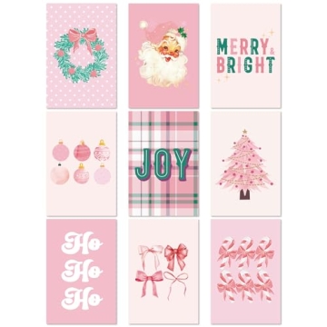 Whaline 36 Pack Christmas Greeting Cards - Cute & Festive Designs