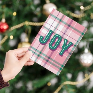 Whaline 36 Pack Christmas Greeting Cards with Envelopes and Stickers