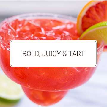 Monin - Blood Orange Puree, Tart, Juicy Citrus Taste, Great for Lemonades, Cocktails, and Culinary C...