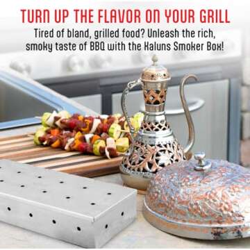 Kaluns Stainless Steel Smoker Box for Any Grill