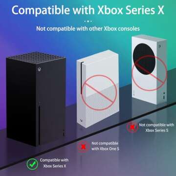 BracNova Wall Mount Kit for Xbox Series X - Durable & Secure