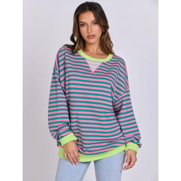 Trendy ANRABESS Women Oversized Sweatshirt 2024