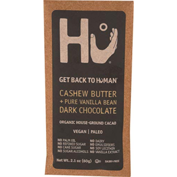 Hu Kitchen Chocolate Cashew Vanilla Bar 2.1 oz Pack