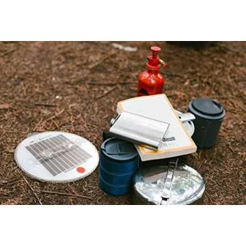 AIDIER Solar Panel Lights for Camping and Outdoors